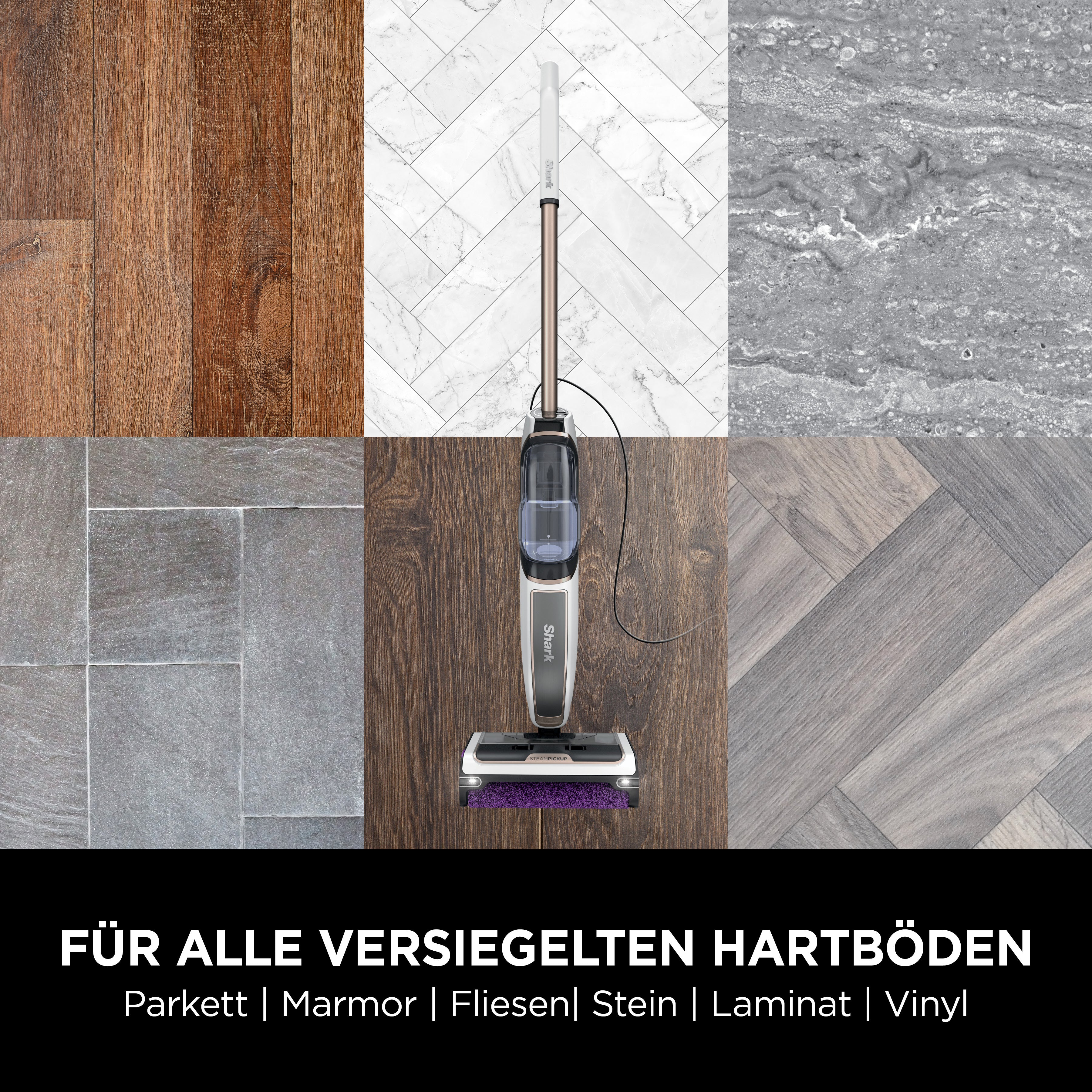 Shark SD200CH SteamPickUp Hartbodenreiniger