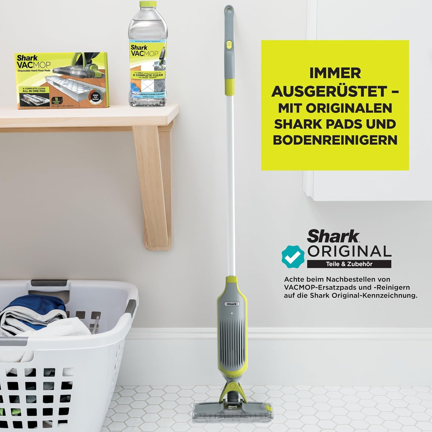 Shark VM200CH VacMop 2-1 Akku-Staubsauger & -Mopp