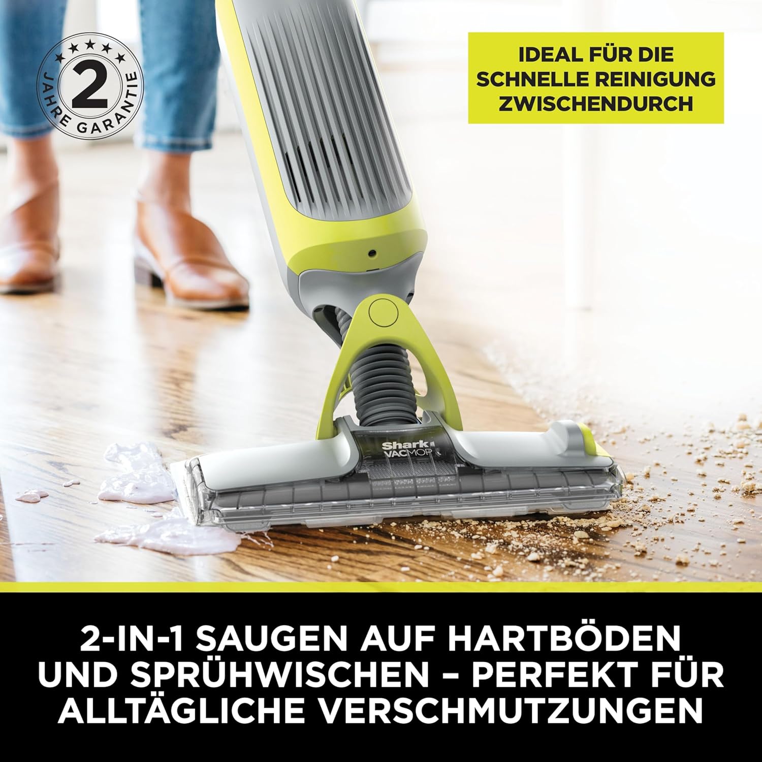 Shark VM200CH VacMop 2-1 Akku-Staubsauger & -Mopp