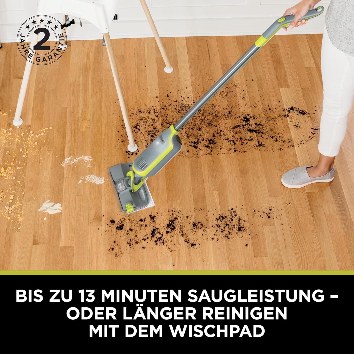 Shark VM200CH VacMop 2-1 Akku-Staubsauger & -Mopp
