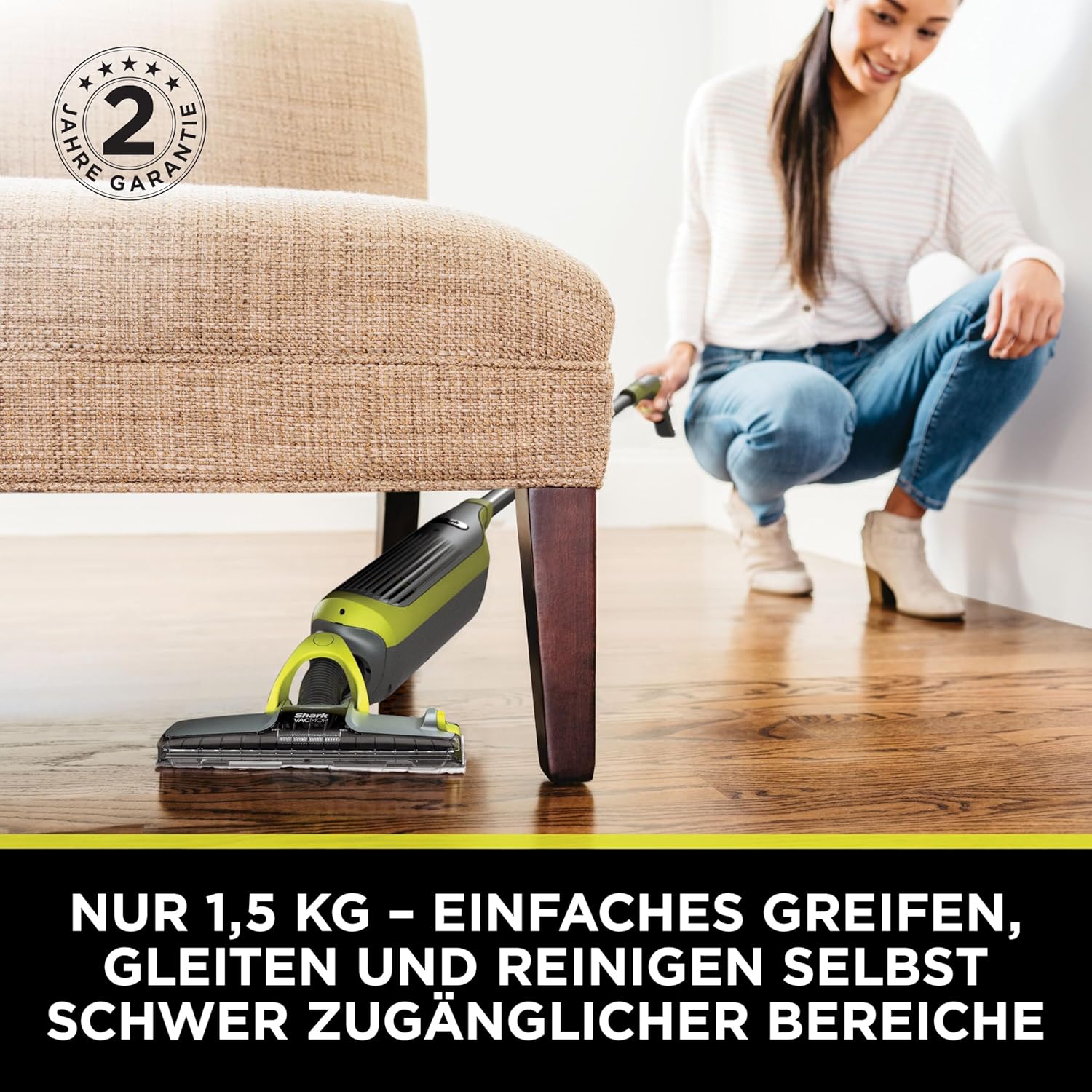 Shark VM200CH VacMop 2-1 Akku-Staubsauger & -Mopp