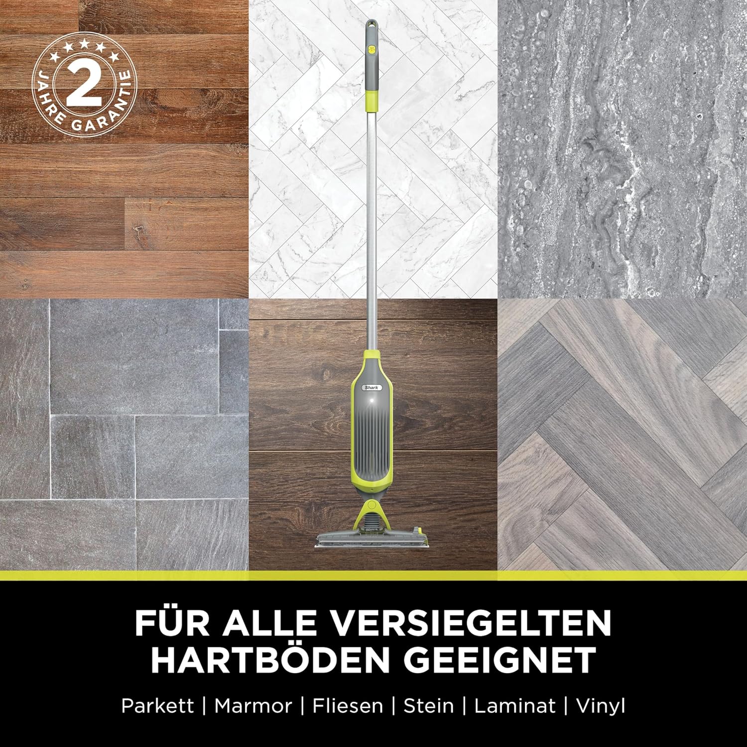 Shark VM200CH VacMop 2-1 Akku-Staubsauger & -Mopp